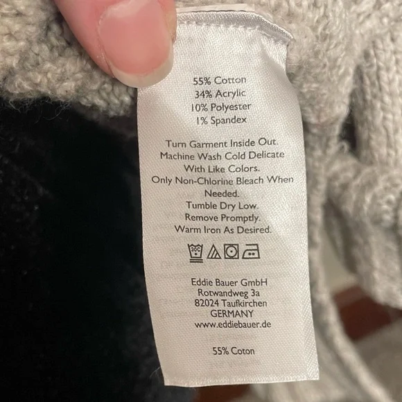 Women's Cowl Neck Tunic Sweater M - Picture 6 of 9